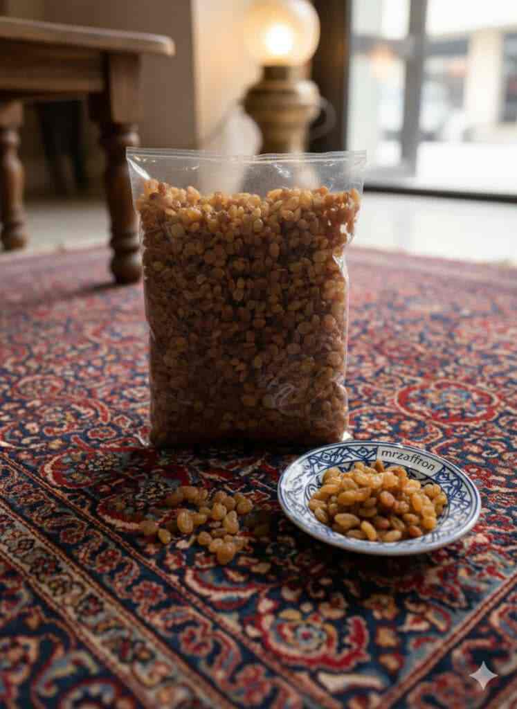 کشمش پلویی شیرین دانه محصولی خوش خوراک برای آشپزی